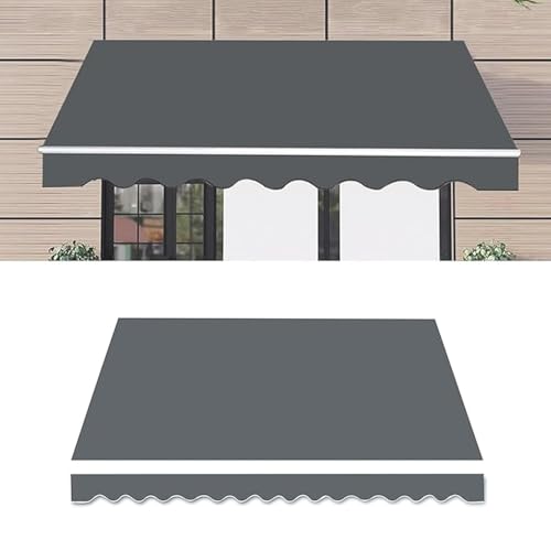 Toile de store usée ? Remplacez-la par cette bâche grise rétractable 3x2m