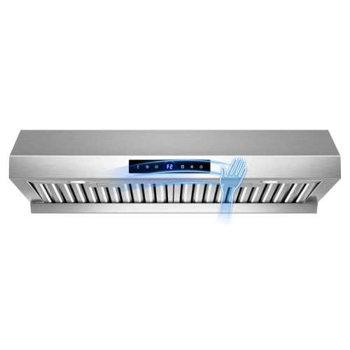 Image of NEW 30 Inch Under Cabinet Range Hood 1200 CFM, Sloping Design