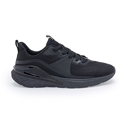 Image of Red Tape Men Black Walking Shoes