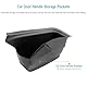 CDEFG Kompatibel mit Mazda CX60 CX80 CX-60 CX-80 2022-2024 2025 Auto Aufbewahrungsbox Autotür Box Abdeckungen Innenraum Storage Box Zubehör (Haustür + Hintertür 4 Stück)
