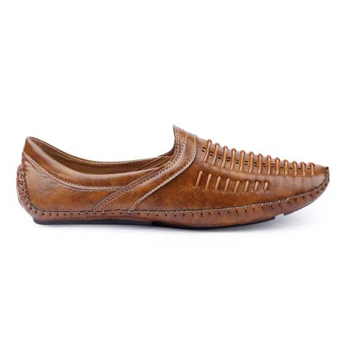 Image of WUGATTI Synthetic Slip-On Stylish Loafers for Men