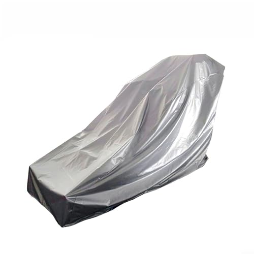 Glewi Cubierta para cinta de correr 210D Oxford resistente al agua protección contra el polvo 200 x 95 x 150 cm para uso en interiores y exteriores BlackGlewi (plata)