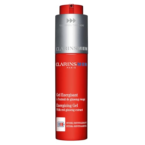 CLARINSMEN Energizing Eye Gel | Cooling, Roll-On Gel Energizes Tired-Looking Eyes | Targets Dark Circles and Puffiness | Locks In Moisture | Visibly Smoothes Eye Contours | Fragrance-No | 0.5 Ounces