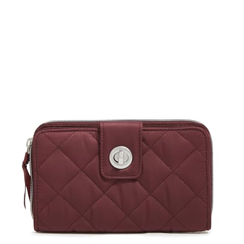 Image of Vera Bradley Women's Performance Twill Turnlock Wallet With RFID Protection