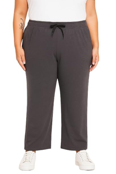 Women's Casual Cotton Lounge Pyjama with Drawstring, Elastic Wais...