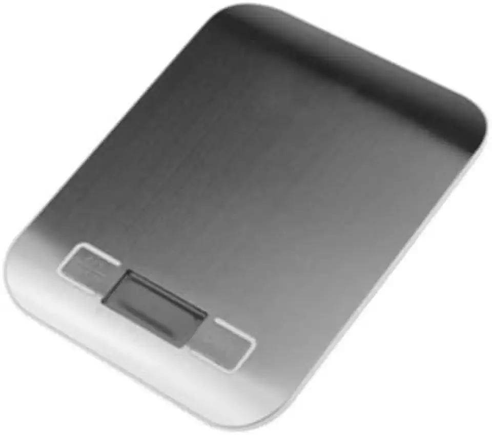 Balança de Cozinha Digital para Alimentos em Inox Resistente a Água e Visor de Alta Definição Pesagem de 1g até 10kg