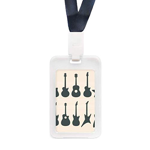 Étui pour carte de crédit guitare électrique idéal pour protéger vos cartes en festival