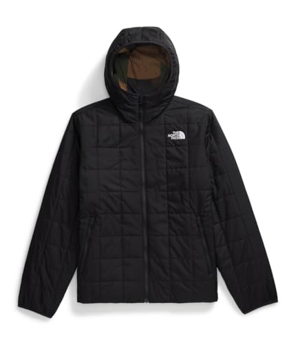 Image of THE NORTH FACE Men's Junction Insulated Hoodie | Water Resistant With Heatseeker Insulation, 3-piece Hood & Zip Pockets