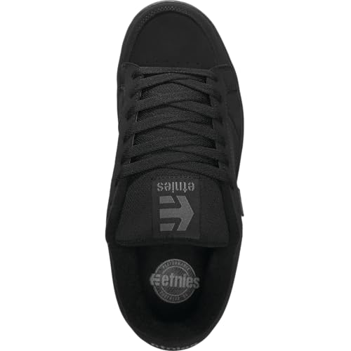 Foto von Etnies Kingpin – Klassischer Skate-Heritage-Fashion-Stil mit angesagtem, verstärkte Cupsole, Alltagssneaker - Größe 45 - Farbe Schwarz
