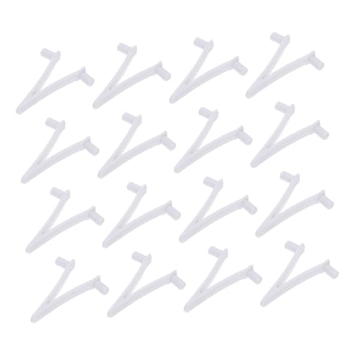 HAKIDZEL 24 Peças Clipe de piscina em forma de V piscina de plástico picina acessórios clipe de fixa