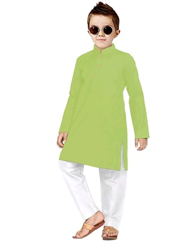 Image of Trustous Ethnic Wear Boys's Cotton Kurta Pyjama Sets