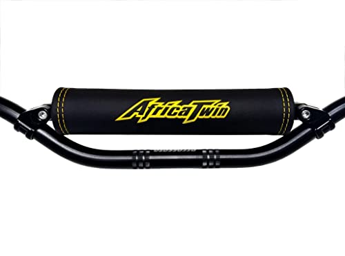 Lenker Polster für Honda Africa Twin XRV750 / CRF1000L (gelbes Logo)