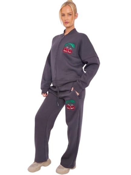 Polaire brodée style bomber femme vêtement idéal pour cocooning et sorties