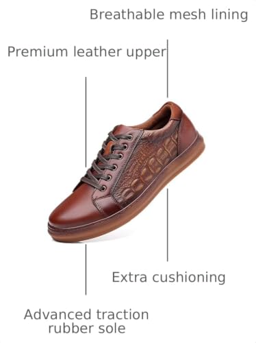Image of Casual Sneakers, Originals Oxford Lace-up Leather Shoes for Men