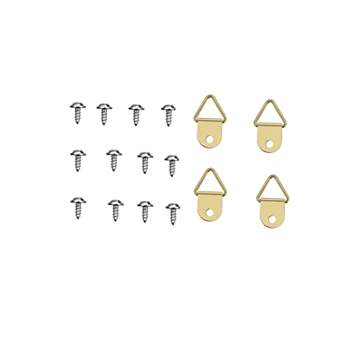 Image of TEHAUX 76Pcs Photo Frame Hanger Kit Durable Picture Hanging Hardware for Home Office Decor for Photos Posters and Artwork Easy to Install Frame Hook Accessories