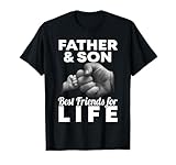 Photo Gallery father and son best friends for life partnerlook festa del papà maglietta Photo Gallery father and son best friends for life partnerlook festa del papà maglietta