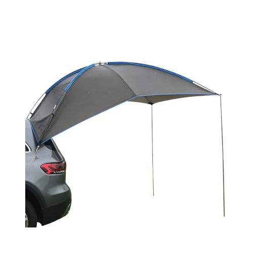 Car Awning for Subaru Justy/Legacy/Levorg/Outback/Solterra/XV, Ventilation Awning Shade Tailgate Tent Easy Outdoor Sun Shade Easy Installation and Removal,B Grey