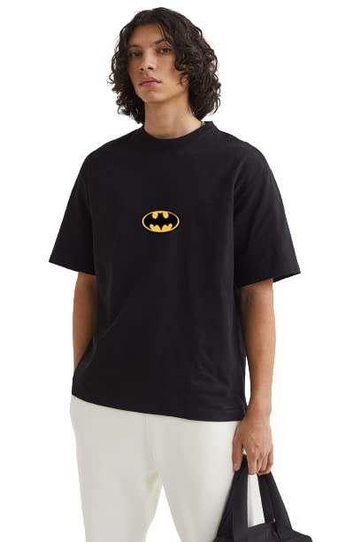 Buy Oversized Batman Baggy Box fit Drop Shoulder Pure Cotton