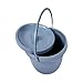 harayaa Chamber Pot Toilet Container with Handle Easy Clean Bedpan Sealing Lid Bedside Commode Pee Bucket for Bedroom Car