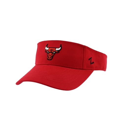 Image of ZHATS NBA Unisex-Adult NBA Officially Licensed Visor Drill Icon Team Color