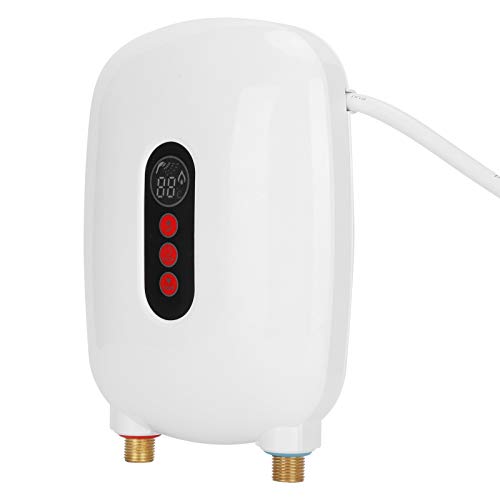 KCHOICE® Instant Heater, 6500W Energy?Saving Water Heating Device Sturdy 220V Eco?Friendly for Bathroom for Household Kitchen(White)|Multicolor KCHOICE® Instant Heater, 6500W Energy?Saving Water Heating Device Sturdy 220V Eco?Friendly for Bathroom for Household Kitchen(White)|Multicolor