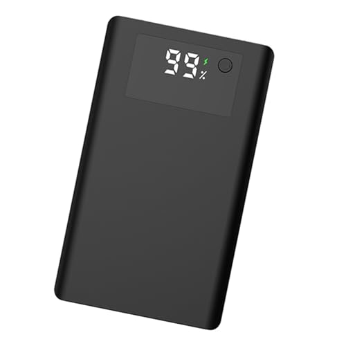 Cargador rápido de 6 ranuras 18650 Powerbanks de alta capacidad, no soldadura, dos puertos USB, indicadores digitales de batería de carga de múltiples dispositivos