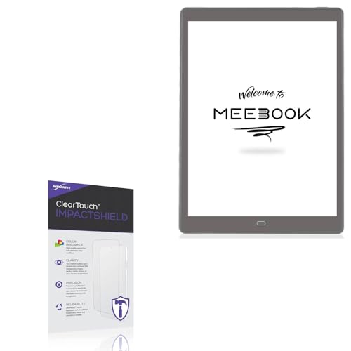BoxWave Screen Protector Compatible with Boyue Likebook eReader P10 (10 in) - ClearTouch ImpactShield (2-Pack), Impenetrable Screen Protector Flexible Film