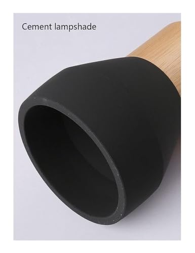 Lustre simple E27 en ciment nordique idéal pour table à manger