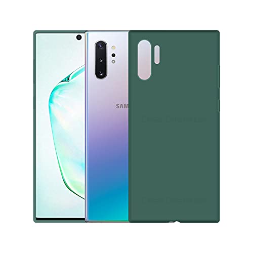 Image of Case Creation Luxurious OG Series for Samsung Note 10 Plus Case Cover,Anti-Dirty Slim Case Frosted Matte Cute Candy TPU Raised Bezel (Splash of Color) Back Cover for Samsung Galaxy Note10 -Wine Green