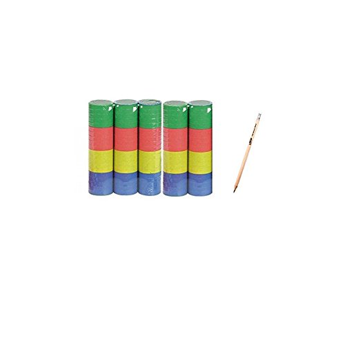 IRPot - 5 CONF. STELLE FILANTI IN CARTA PER CARNEVALE