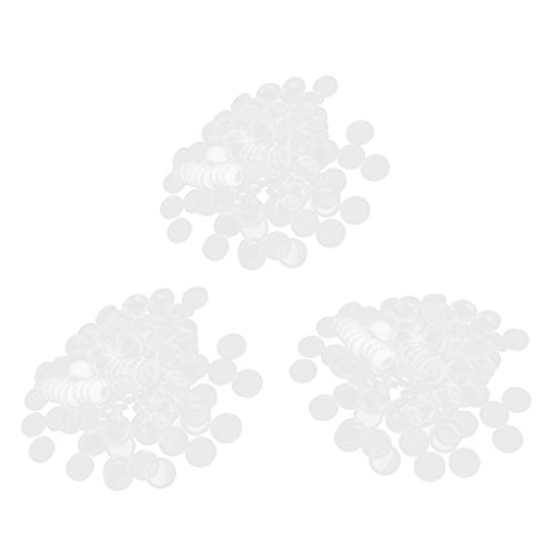 Preisvergleich Produktbild Sharplace 300Pcs Münzkapseln, Transparent, 20mm & 25mm & 27mm