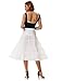 GRACE KARIN Women'S Petticoat Skirt 1950S Retro Crinoline Tutu Skirt for Party (Ivory,2Xl)