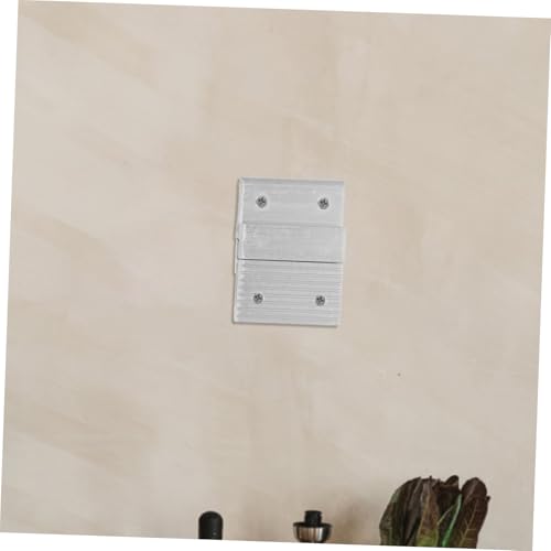 Image of Uonlytech 1set Heavy-Duty Hanger Interlocking French Cleat Brackets for Secure Picture and Mirror Mounting Wall Hook for Art Display and Framing Supplies
