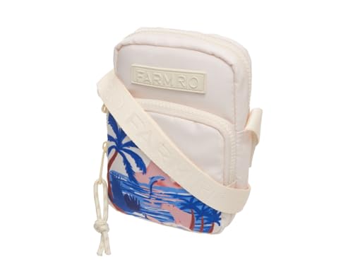 Bolsa Farm da Gema Tucano em Flor Off White