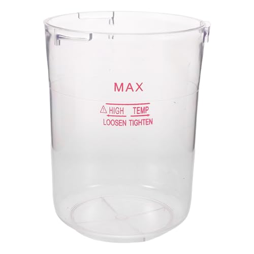 LALADEFIEE Water Tank for Facial Steamers 260–600ml Heat-Resistant Transparent Water Container for Beauty Devices with Max/Min Markings