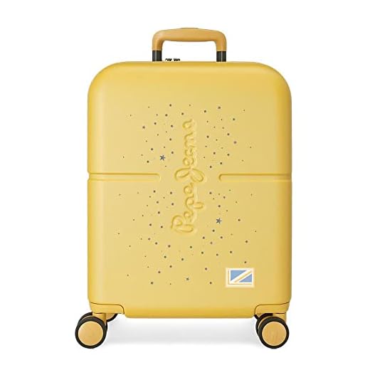 Pepe Jeans Jane, Equipaje De Mano Niñas, Ocre, 40x55x20 Cms