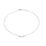 Farbe: silber Boccia Titan Damen-Collier 08031-01
