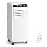 Stopsad Portable Air Conditioner, 10000BTU, 3-in-1 Air Conditioner Portable Up to 450 Sq.Ft. with Cool, Fan, Dehumidifier, Remote Control & Installation Kit, 24H Timer, Quiet Standing AC Unit