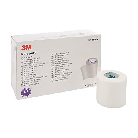 Alimed 3M Durapore Tape, 2" x 10 Yards, 6 Count Cover