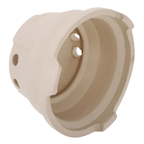 Hohopeti Stufa a Carbone in Ceramica Piccola Portatile per Barbecue da Esterno Stufa in Materiale Resistente al Calore per Campeggio e Grigliate all'Aperto