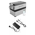 Bundle of EUHOMY 12 Volt Refrigerator, 48QT(45L) Electric Cooler, 12V Fridge APP Control + EUHOMY AC Power Cord