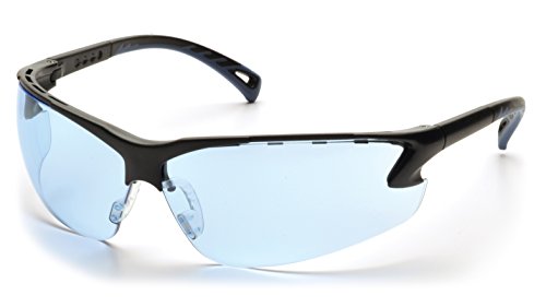 Pyramex Venture 3 Safety Glasses, Infinity Blue Lens