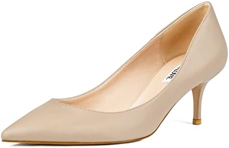 JOY IN LOVE Women's Shoes Low Heels Pointy Toe Kitten Heel Daily ...