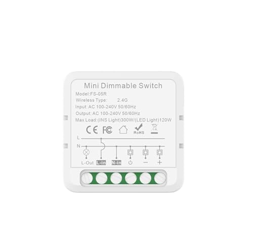 Módulo interruptor de atenuación inteligente led bidireccional wifi para pared