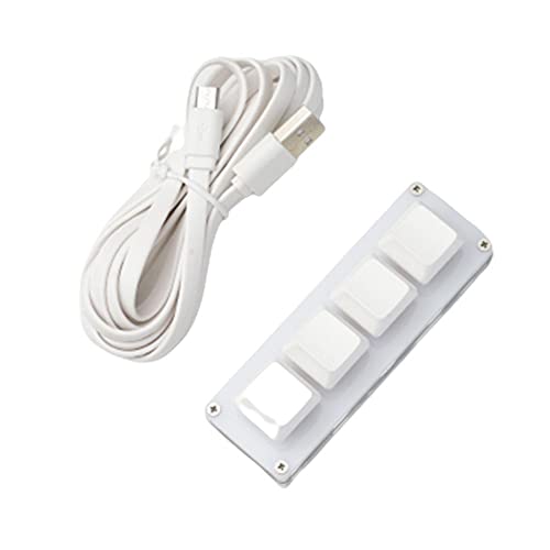 Amazon | ミニキーボード 4キーメカニカルキーボード ゲーム用キー