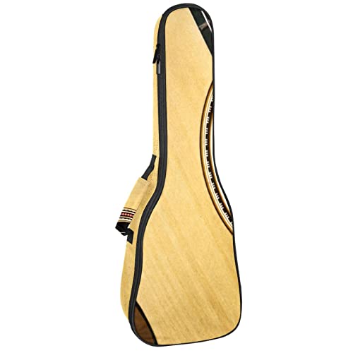 Sac rembourré 10 mm ukulélé concert housse de transport marron