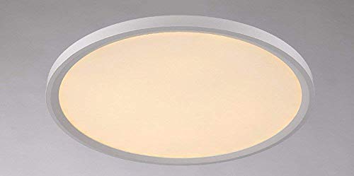 Plafonnier LED moderne ultra mince de 40cm avec télécommande pour salon