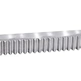 1pcs High Precision Stainless Steel Gear Rack 200mm Length | 0.5/1 Modulus | Straight Teeth Drive for Industrial use(0.5mod 5x5mm)