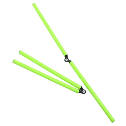 BESPORTBLE Soccer Training Markers 2pcs Football Game Sign Barrels Basketball Training Tools Soccer Rod Safety Barriers Green 1m