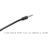 ArmorMason U94 PTT System Compatible with 3.5mm Mobile Phone/Android/iPhone (Civilian Wired)